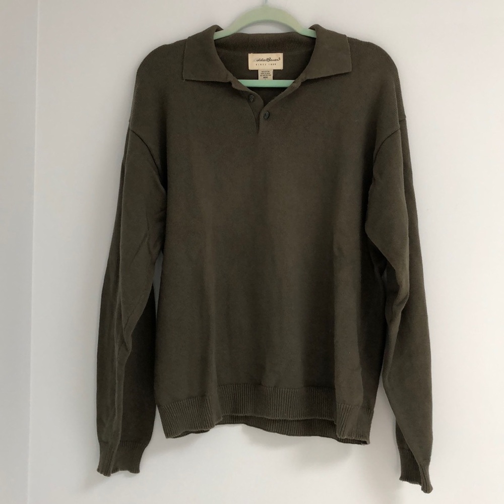 Vintage Men’s Green Sweater - Picture 2 of 6
